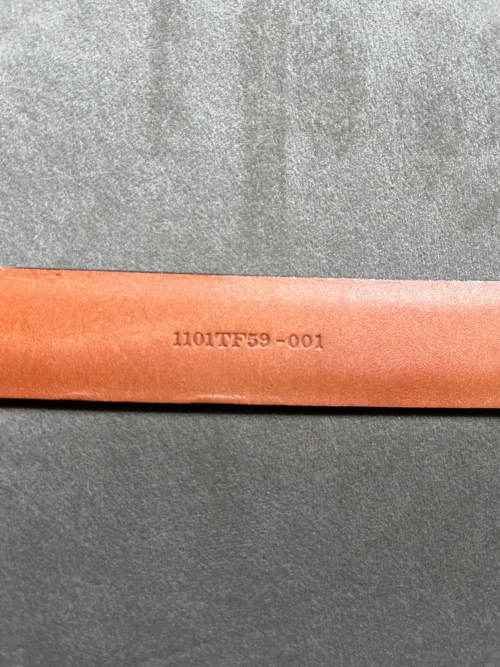 Trafalgar Black Leather Belt with Tan Interior